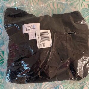 New Croft & Barrow  Women’s Black Sweater size Large